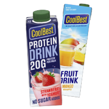 Coolbest fruitdrink, Protein of fruitontbijt